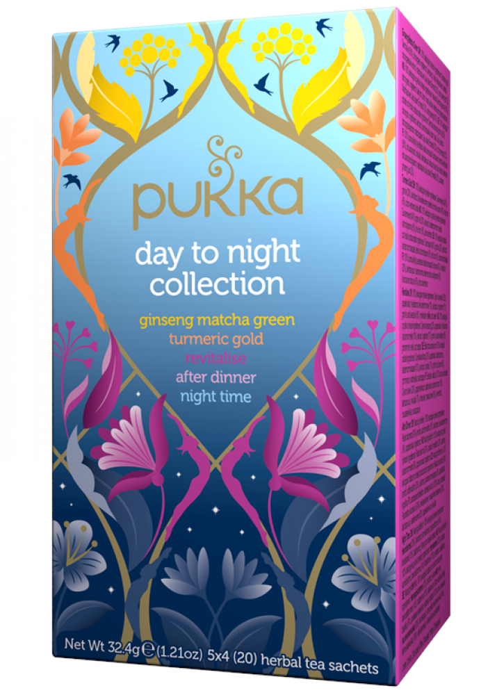 Pukka Day To Night Collection Organic Tea Cabazes Biol Gicos