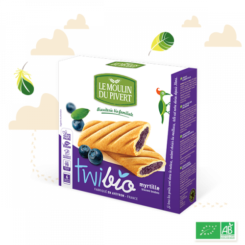 BISCOITOS C/RECHEIO DE MIRTILO BIO TWIBIO